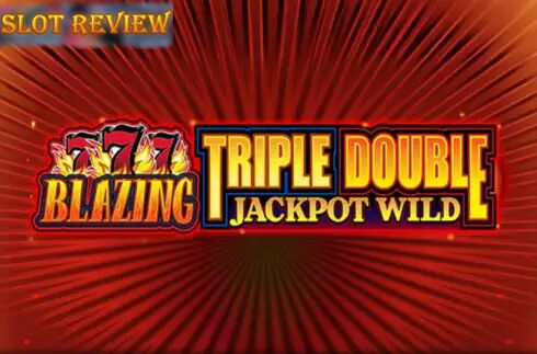 Blazing 777 Triple Double Jackpot Wild